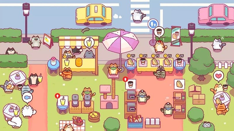Cat Snack Bar Android