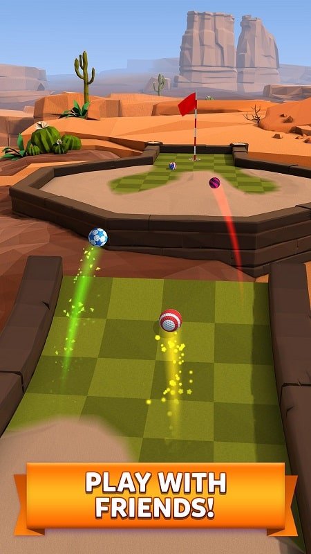 لعبة Golf Battle Mod APK