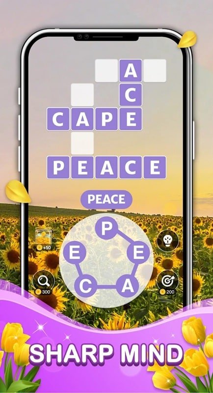 Word Link Connect Guzzle Game Mod APK