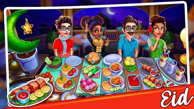 حفلة طبخ حمى طعام APK Mod